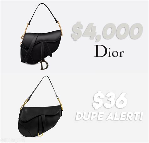 dior lady d lite bag dupe|christian dior saddle bag dupe.